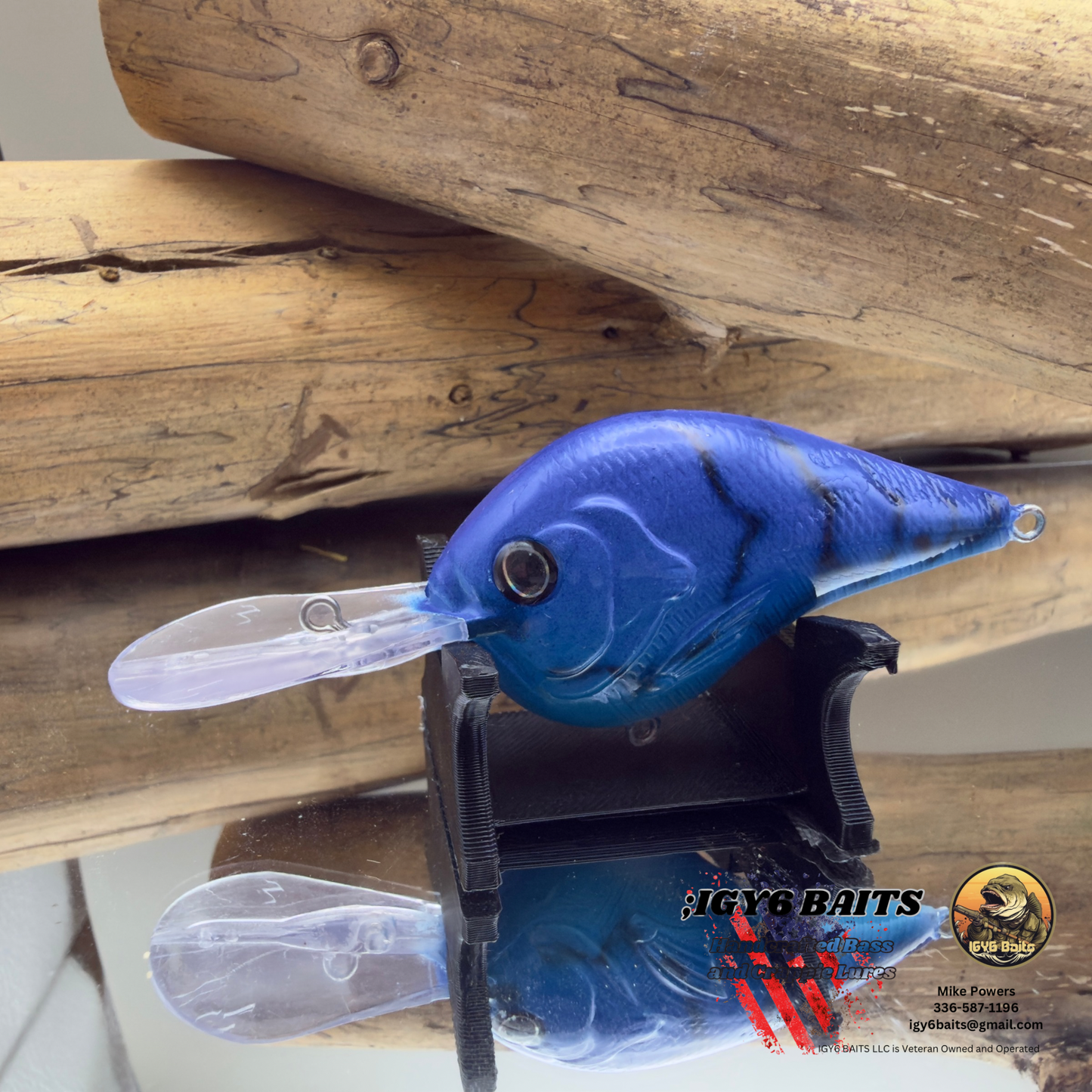 DT-10 Crankbait - Blue Craw