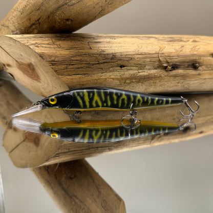 Vision 110+1 Stlye Jerkbait - Black Tiger