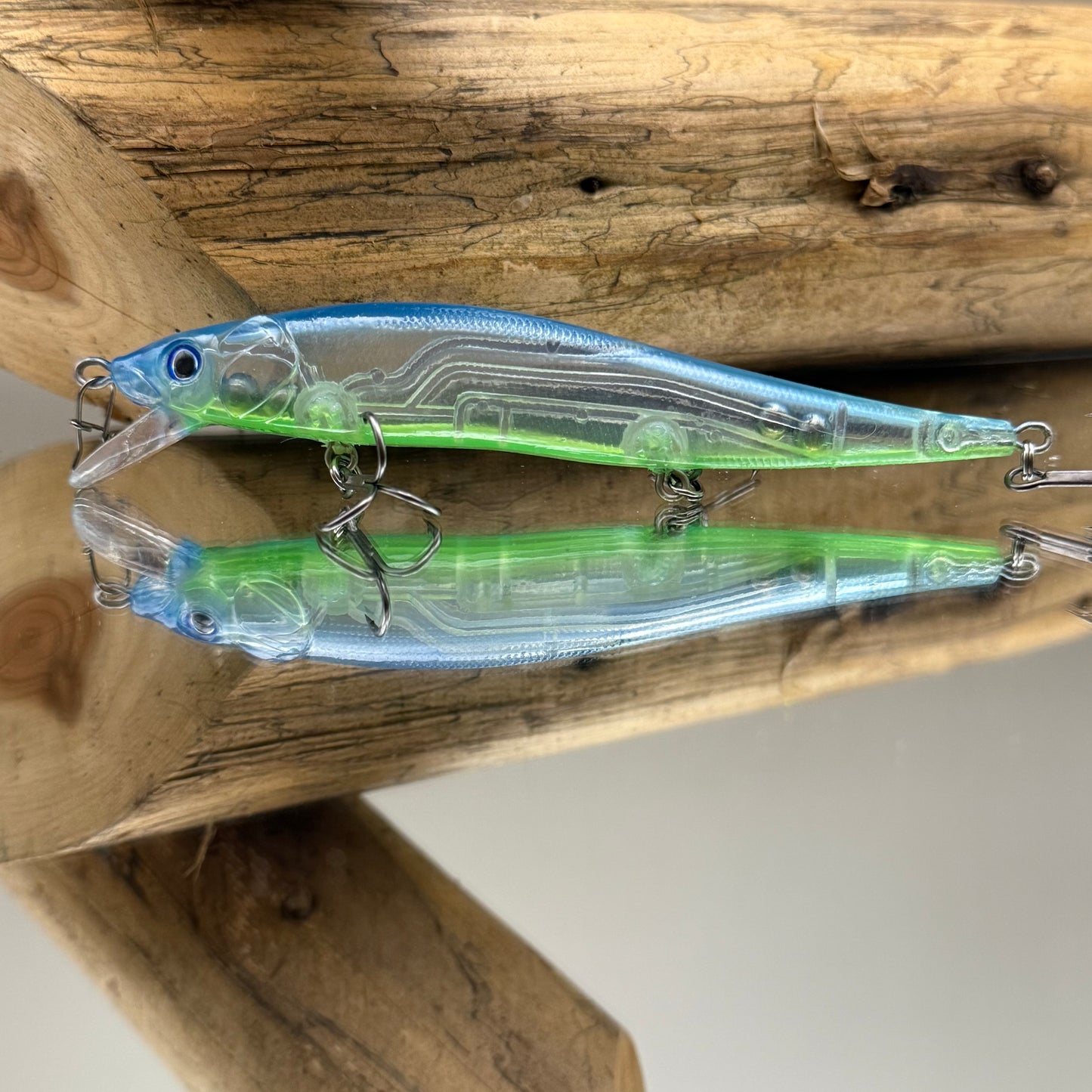 Vision 110 Stlye Jerkbait - Emerald Shad