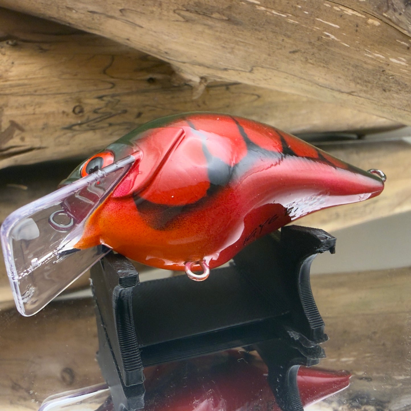 S-Crank 1.5 Squarebill Crankbait - Ripe Tomato Craw